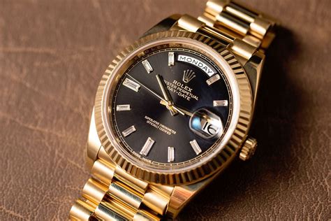 presidential rolex watch with black face|rolex presidential watches for men.